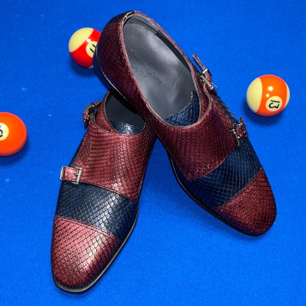 Bespoke Mens Double Monk Monti Shoe